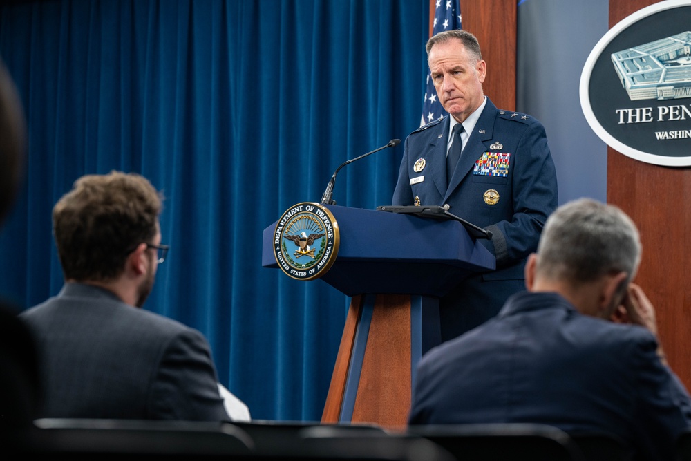 Maj. Gen. Ryder Pentagon Press Briefing