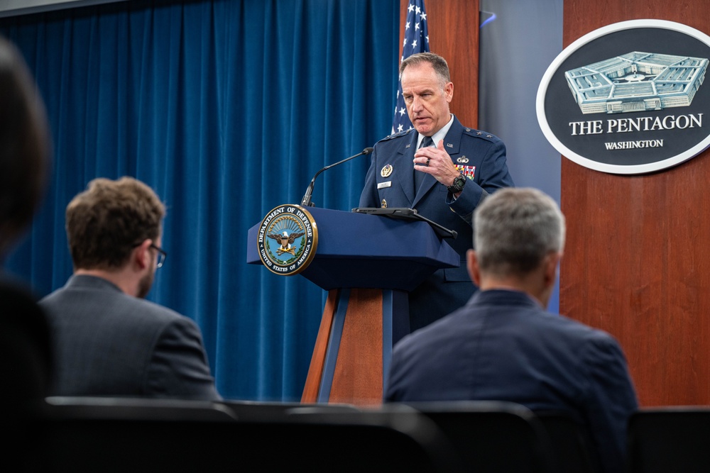 Maj. Gen. Ryder Pentagon Press Briefing