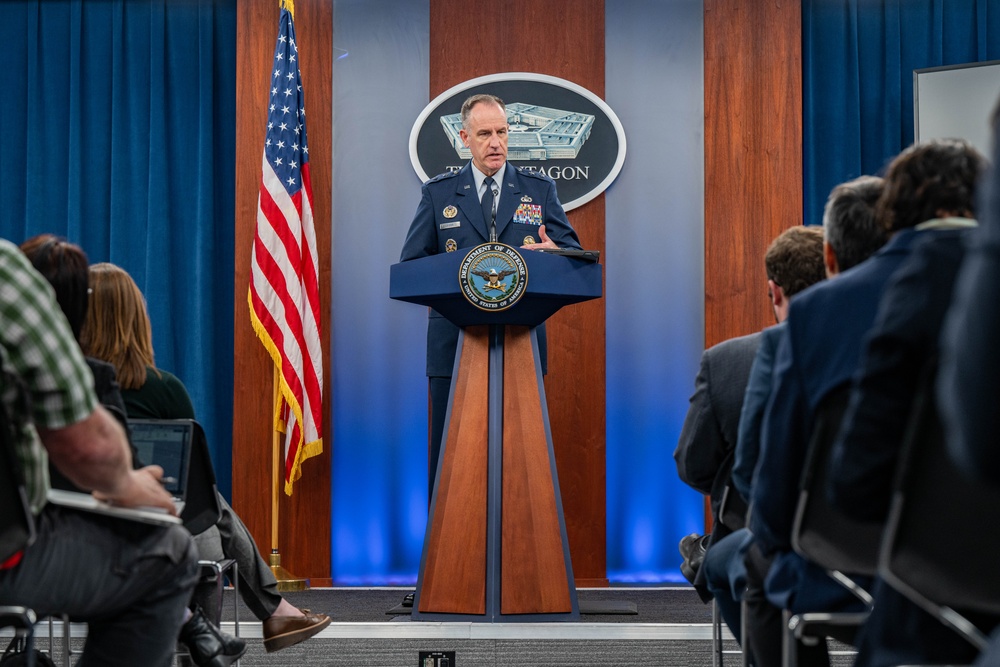 Maj. Gen. Ryder Pentagon Press Briefing