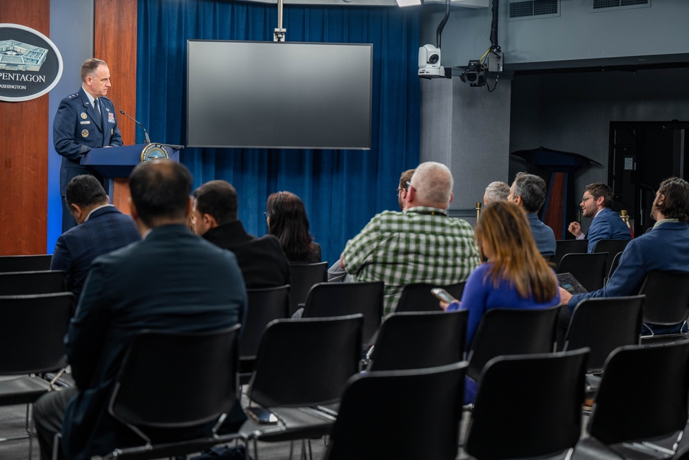 Maj. Gen. Ryder Pentagon Press Briefing