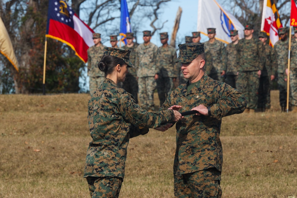 2nd Distribution Support Battalion Appointment Ceremony