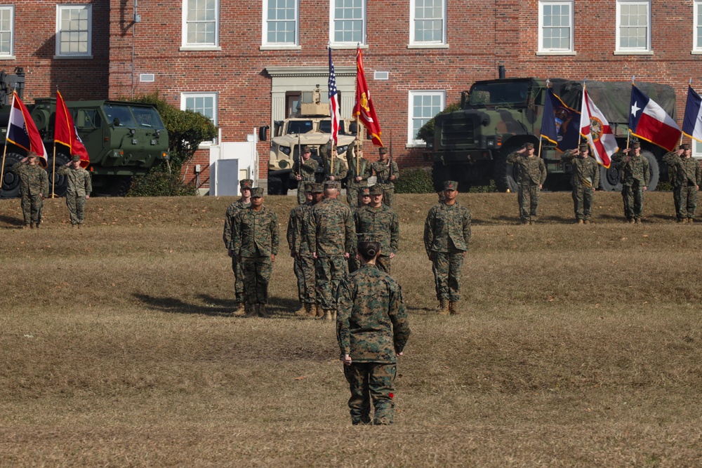 2nd Distribution Support Battalion Appointment Ceremony