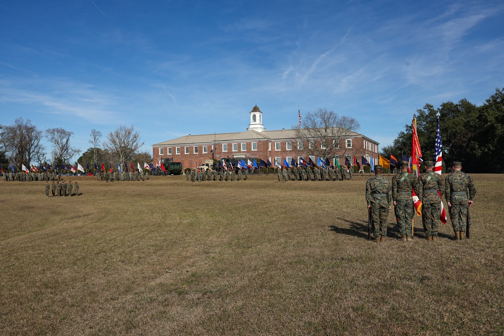 2nd Distribution Support Battalion Appointment Ceremony