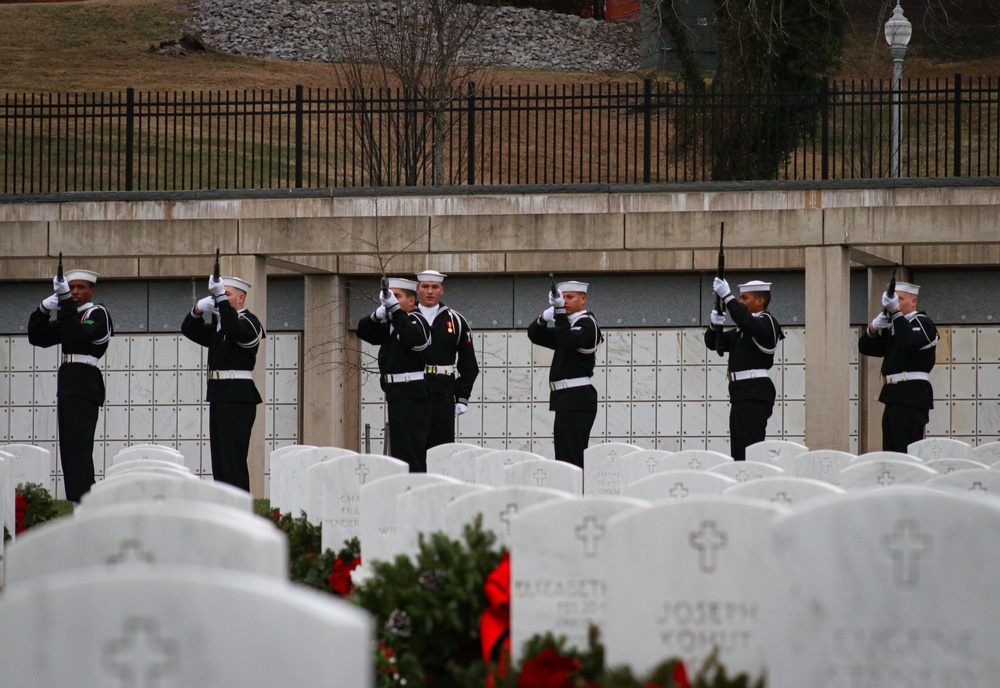 Funeral for Medal of Honor Recipient U.S. Navy Seaman 1st Class James R. Ward