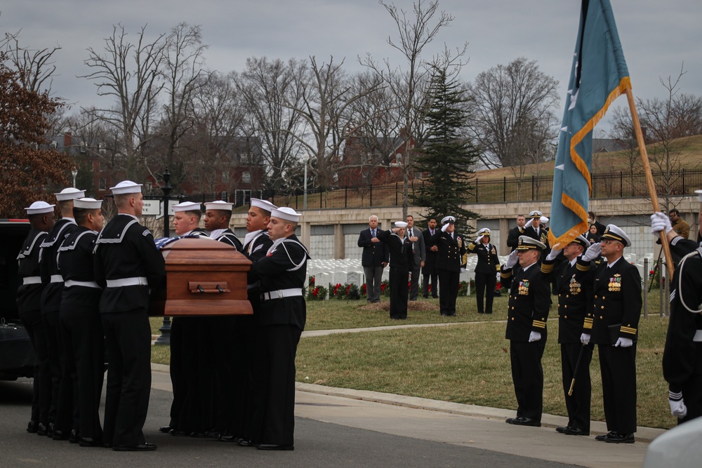 Funeral for Medal of Honor Recipient U.S. Navy Seaman 1st Class James R. Ward