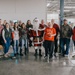 139th members volunteer at a Christmas party for Specialty Industries