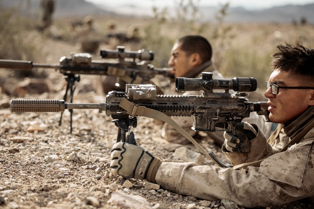 V3/4 conducts company assault at Range 401 during Steel Knight 23.2