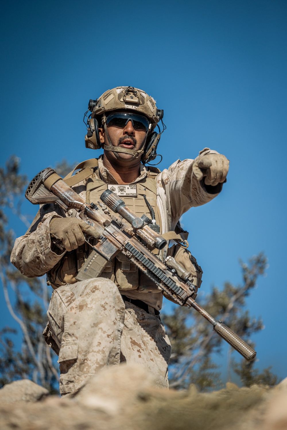 V3/4 conducts company assault at Range 401 during Steel Knight 23.2