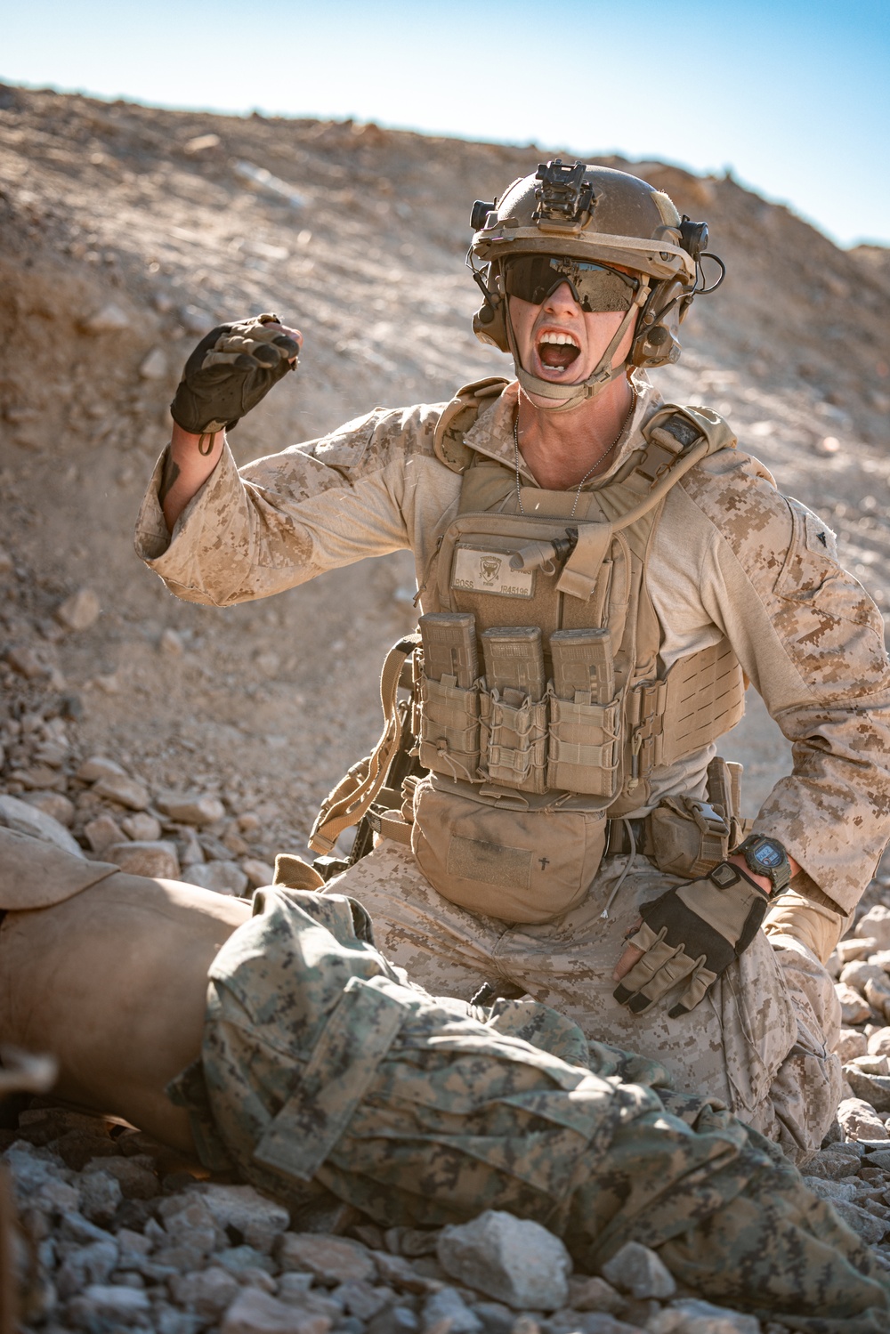 V3/4 conducts company assault at Range 401 during Steel Knight 23.2