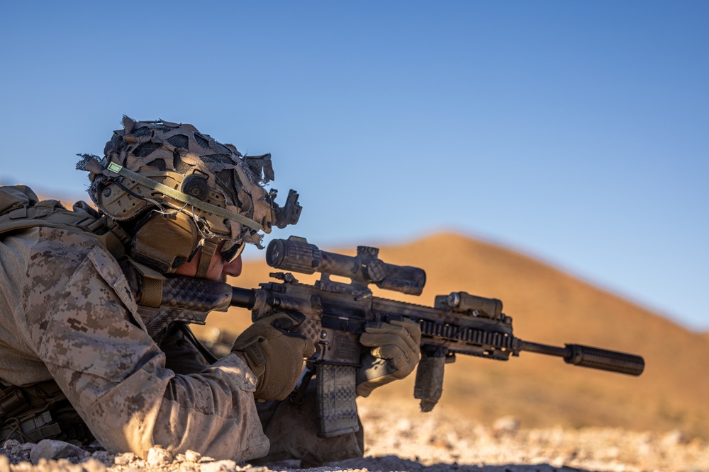 V3/4 conducts company assault at Range 401 during Steel Knight 23.2