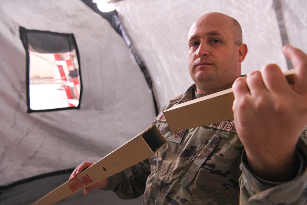 20th Component Maintenance Squadron Leads the Way with Mobile Testing and Repair Electronic Countermeasure Pod Capability.