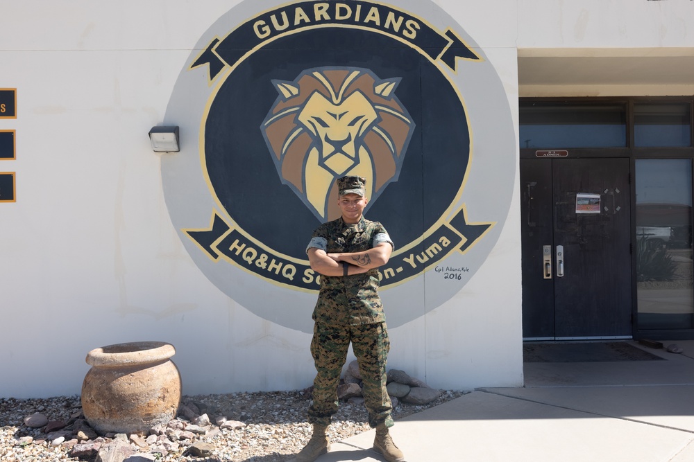 Friday face Cpl. Alejandro Gonzalez