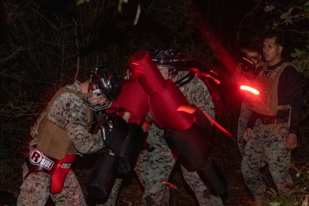 In the Black: MCMAP low-light sparring