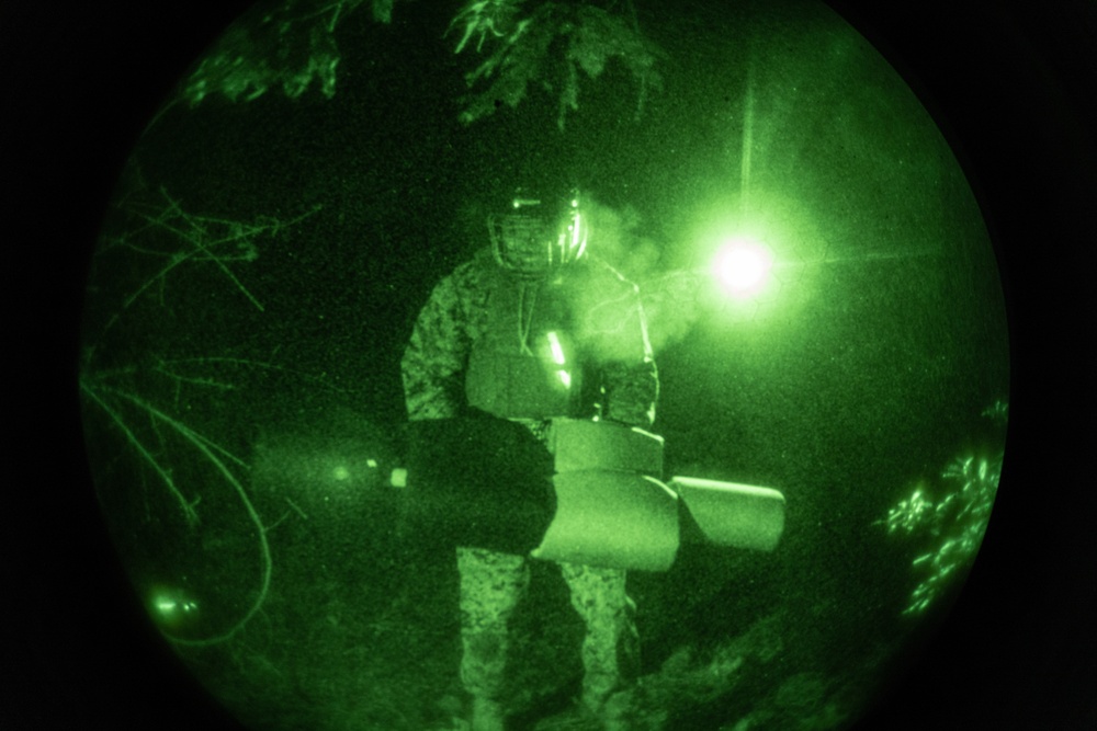 In the Black: MCMAP low-light sparring