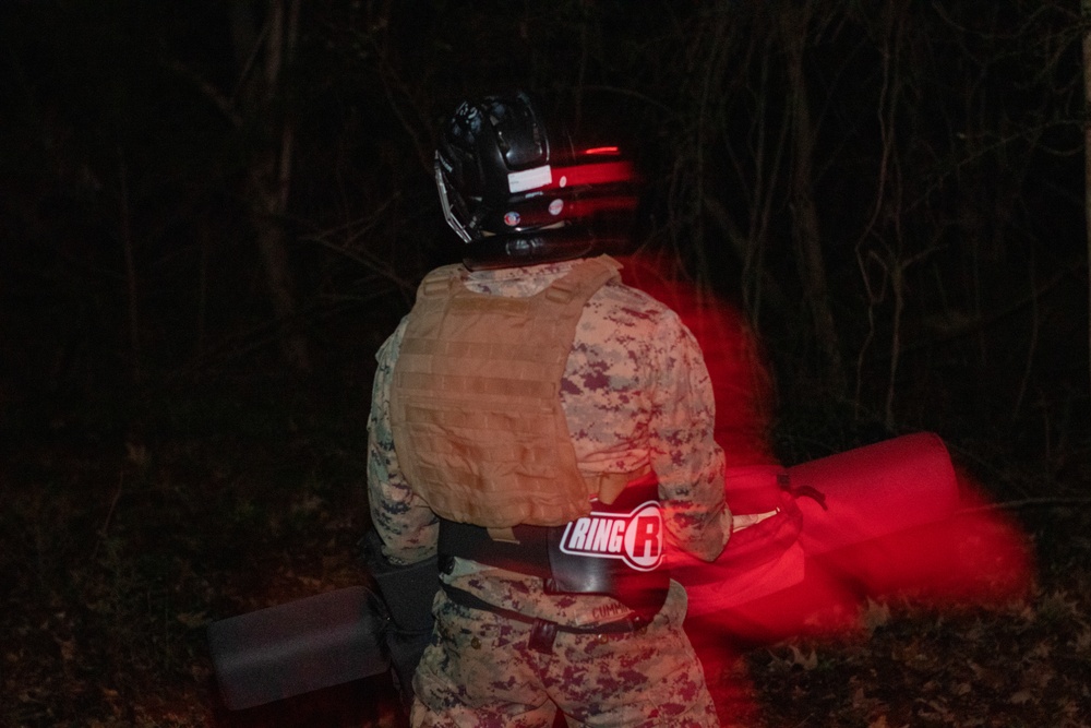 In the Black: MCMAP low-light sparring