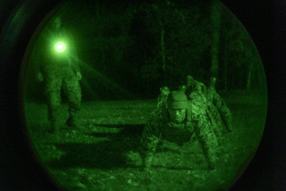 In the Black: MCMAP low-light sparring