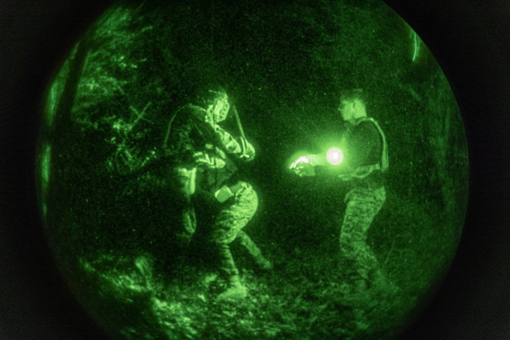 In the Black: MCMAP low-light sparring