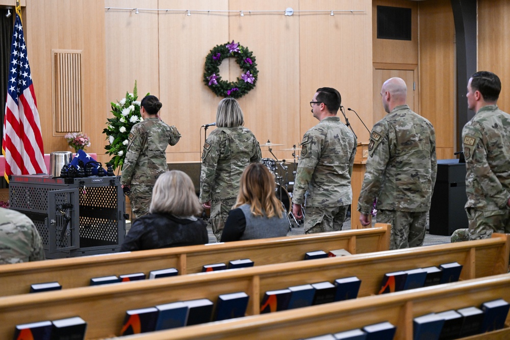 Military working dog Xxuthus: ‘A beacon of dedication and service’