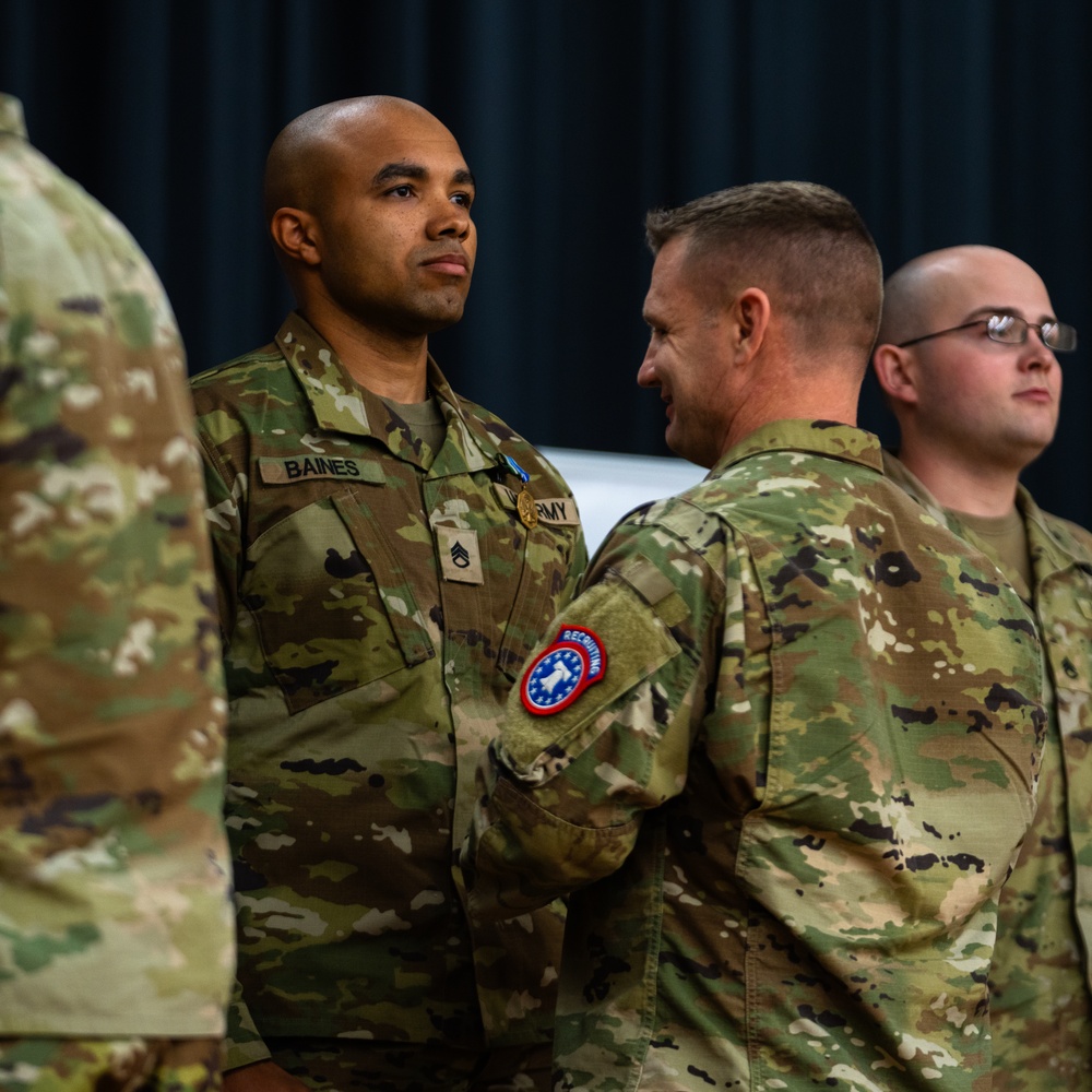 Sergeant Major of the Army promotes newest Army recruiters