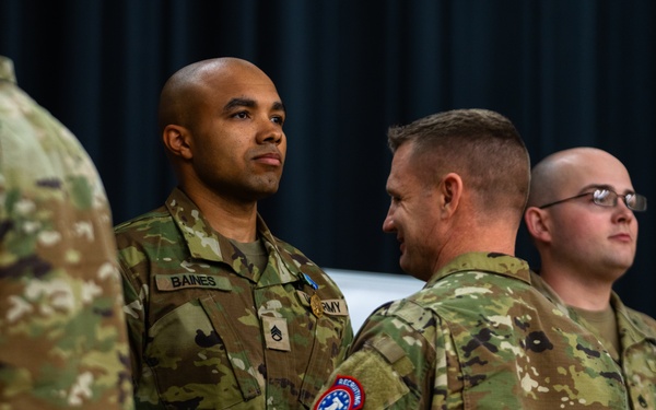 Sergeant Major of the Army promotes newest Army recruiters