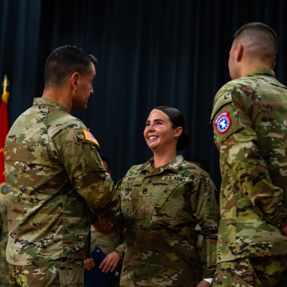 Sergeant Major of the Army promotes newest Army recruiters