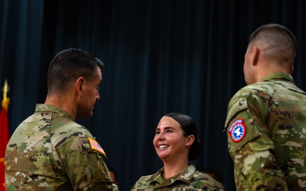 Sergeant Major of the Army promotes newest Army recruiters