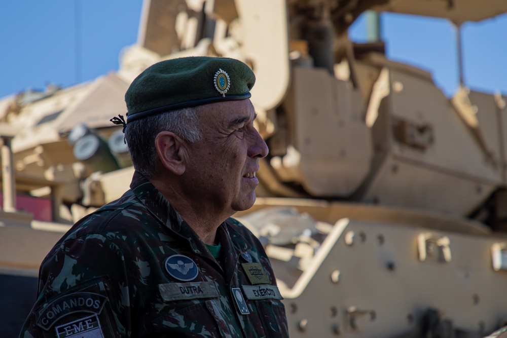 Brazilian Military Delegation visit
