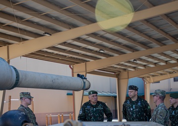 Brazilian Military Delegation visit