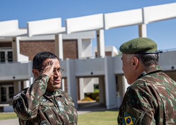Brazilian Military Delegation visit
