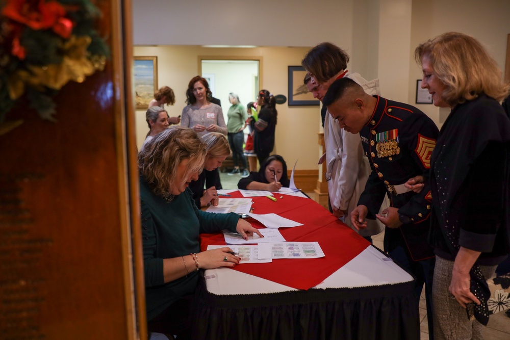 MCAS Beaufort hosts their 52nd Senior Citizen's Tea and Holiday Party