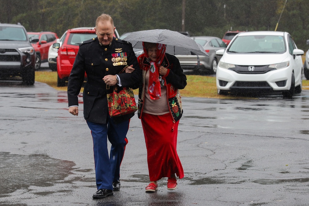 MCAS Beaufort hosts their 52nd Senior Citizen's Tea and Holiday Party