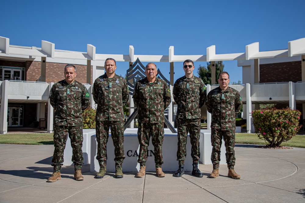 Brazilian Military Delegation visit