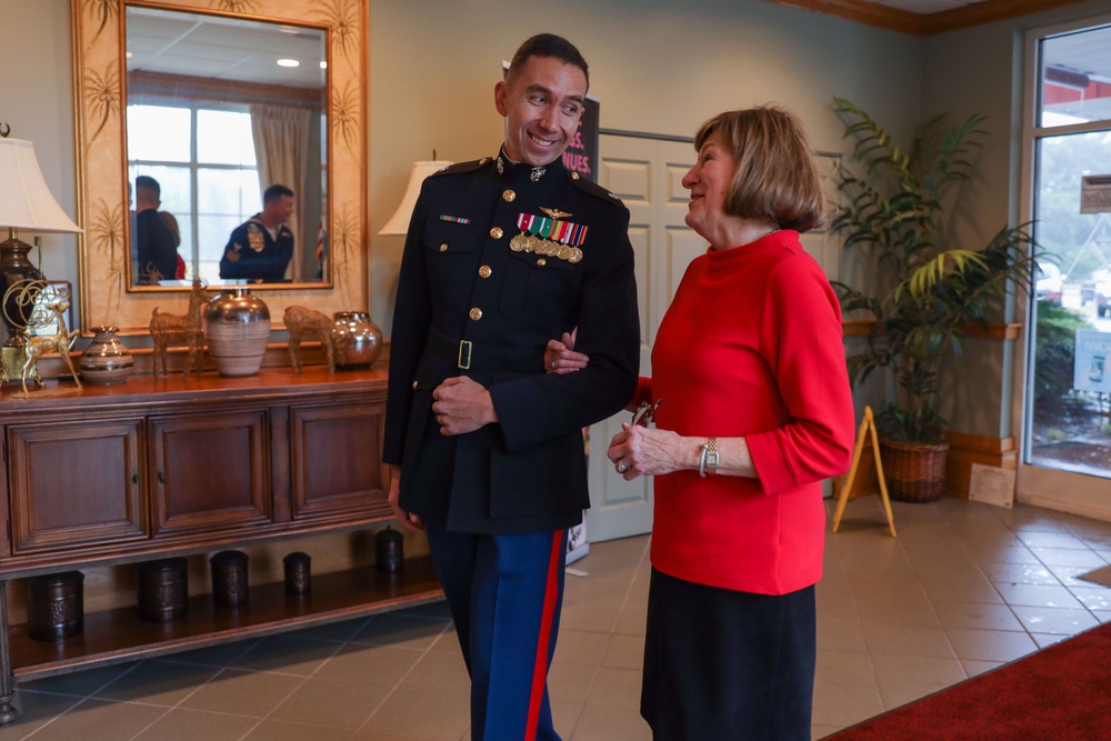MCAS Beaufort hosts their 52nd Senior Citizen's Tea and Holiday Party