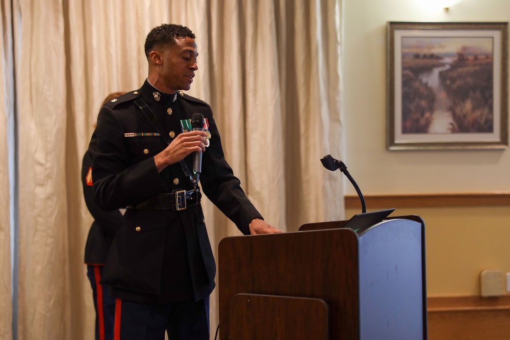 MCAS Beaufort hosts their 52nd Senior Citizen's Tea and Holiday Party