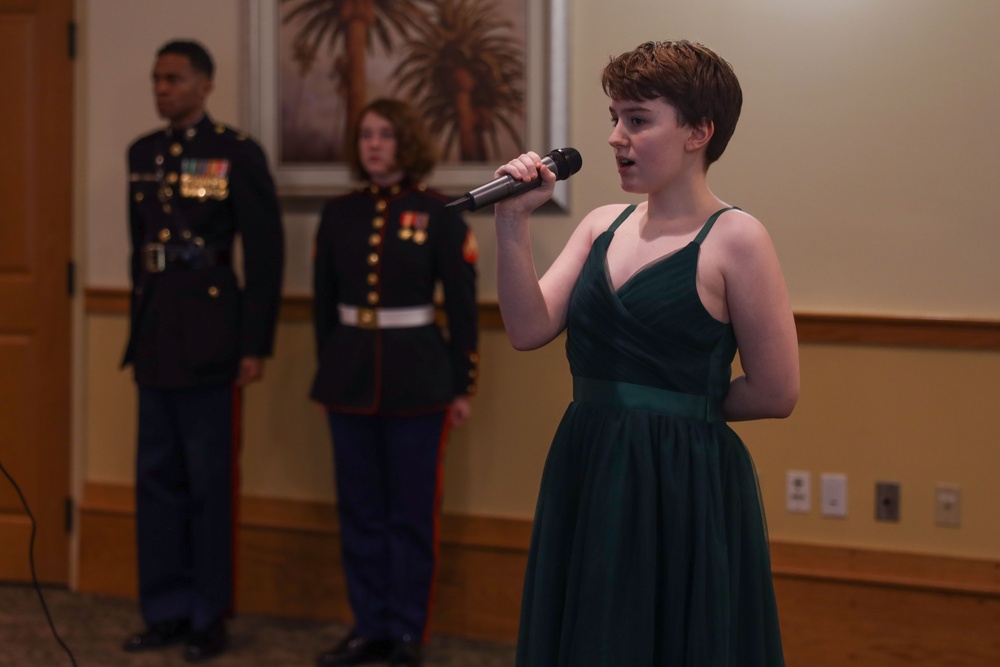 MCAS Beaufort hosts their 52nd Senior Citizen's Tea and Holiday Party