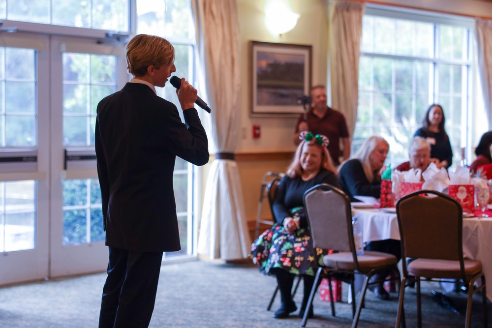 MCAS Beaufort hosts their 52nd Senior Citizen's Tea and Holiday Party