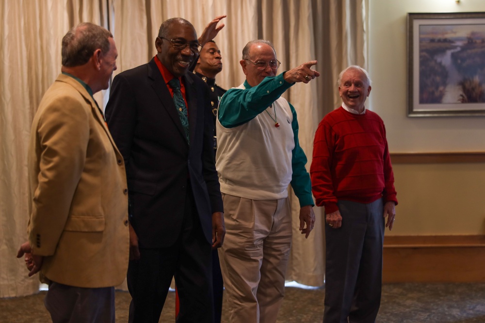 MCAS Beaufort hosts their 52nd Senior Citizen's Tea and Holiday Party
