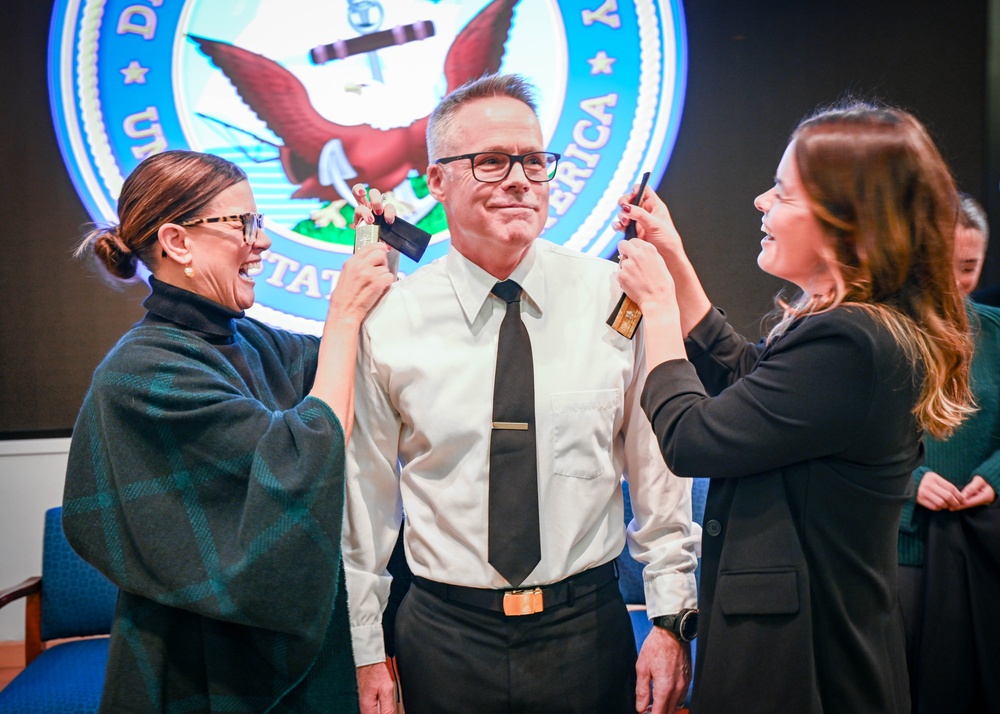 Commander, Office of Naval Intelligence Promotes to Two-star Admiral 
