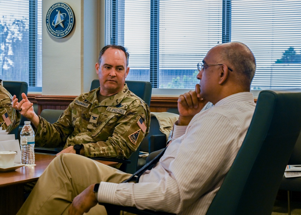 The Honorable Dr. Ravi Chaudhary Visits Vandenberg