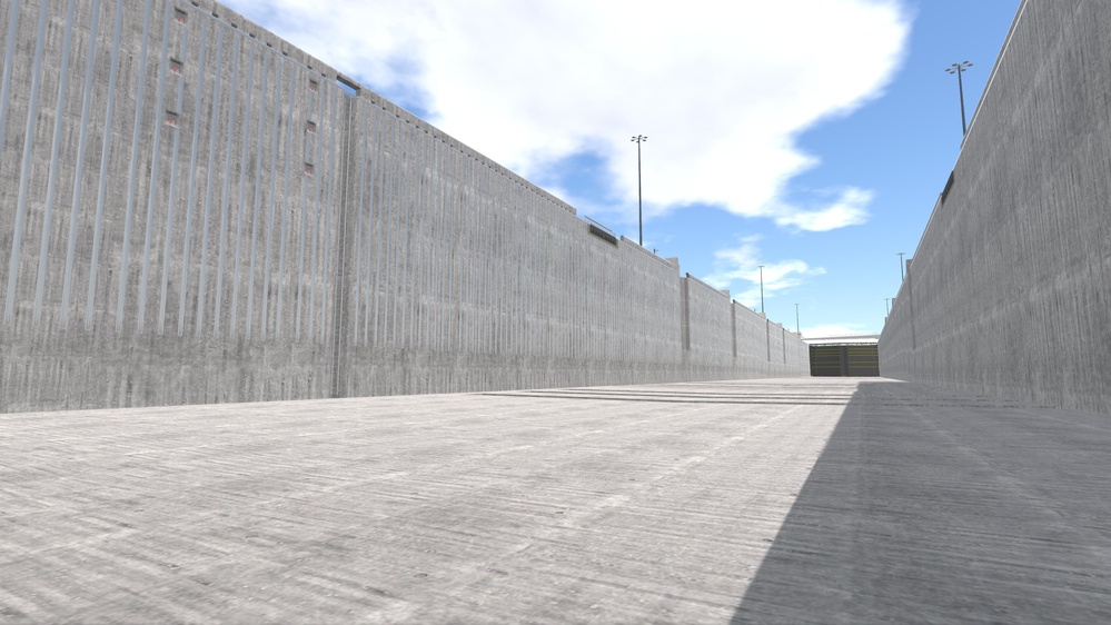 Chamber Wall Monoliths Option 1B Awarded for New Lock at the Soo