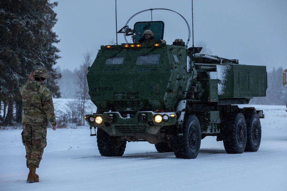 HIMARS crews demonstrate capabilities during live-fire exercise in Estonia