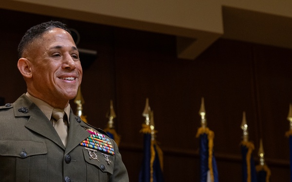 Brigadier General Omar Randall is promoted to his current rank