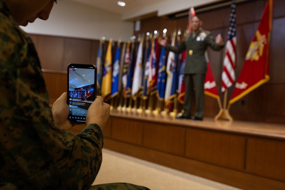 Brigadier General Omar Randall is promoted to his current rank