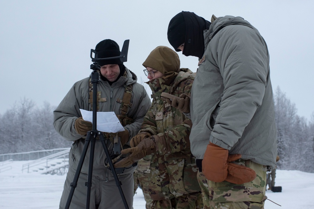 Marine C130s and Air Force air traffic controllers conduct austere environment landings