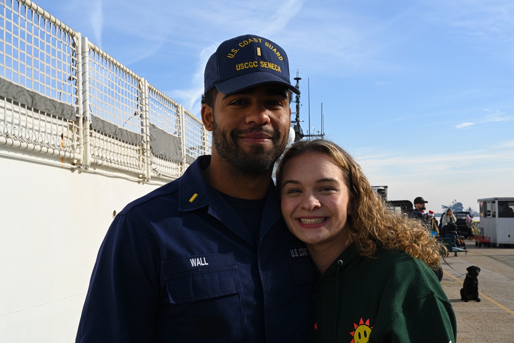 U.S. Coast Guard Cutter Seneca returns from Western Caribbean and Eastern Pacific patrol in support of maritime safety and security missions