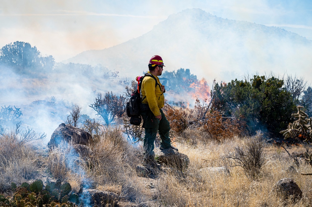 Kirtland Air Force Base Prescribed Burn