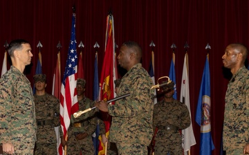 I MEF Information Group welcomes new sergeant major; bids farewell to Sergeant Major Daniels