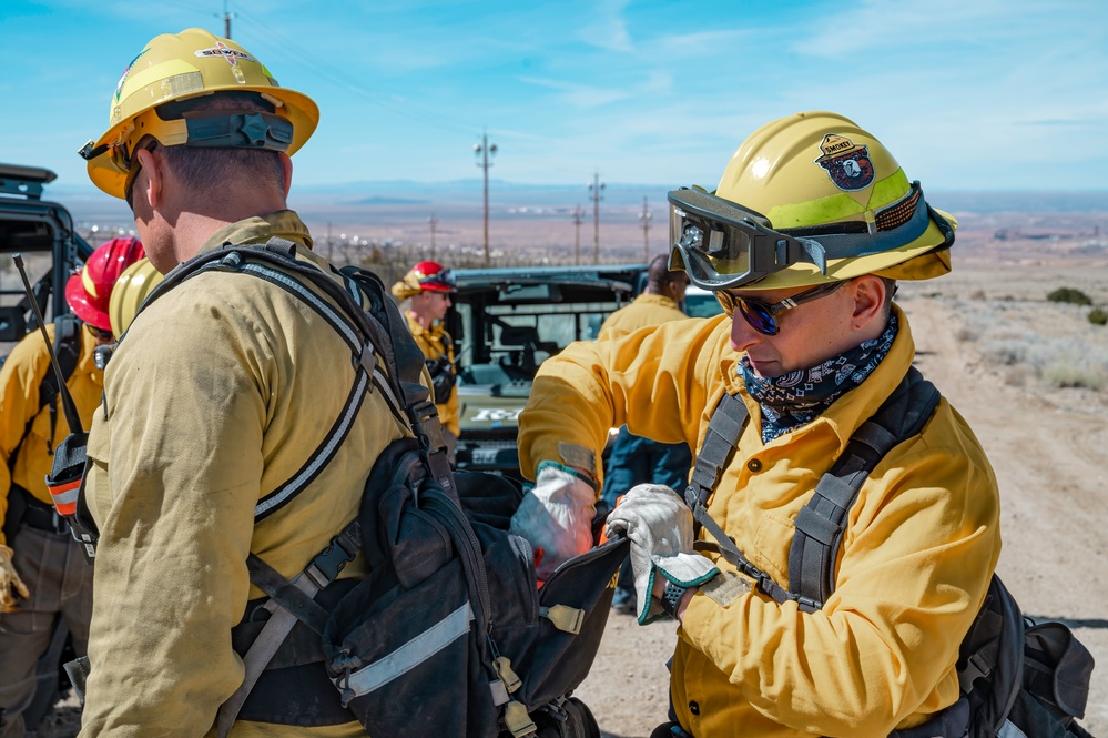 Kirtland Air Force Base Prescribed Burn