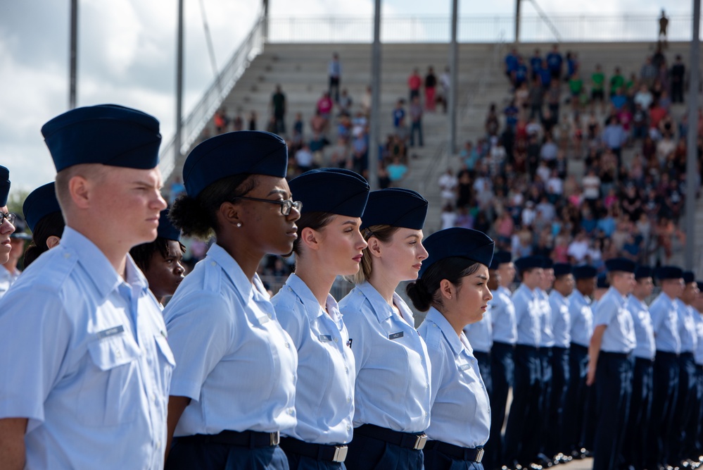 USAF Basic Military Training Coin Ceremony