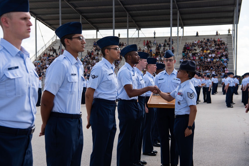 DVIDS - Images - USAF Basic Military Training Coin Ceremony [Image 5 of 10]